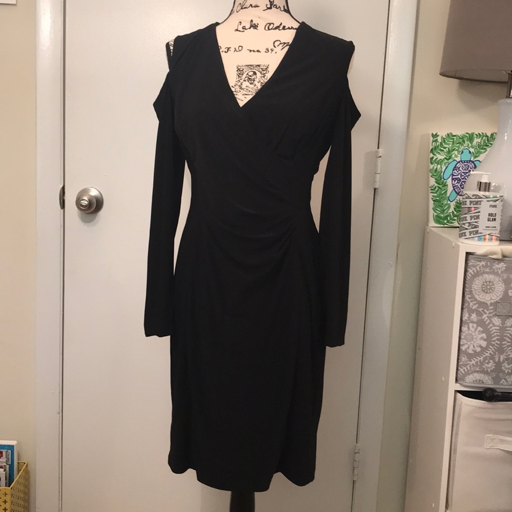 Ralph Lauren Cold Shoulder Dress